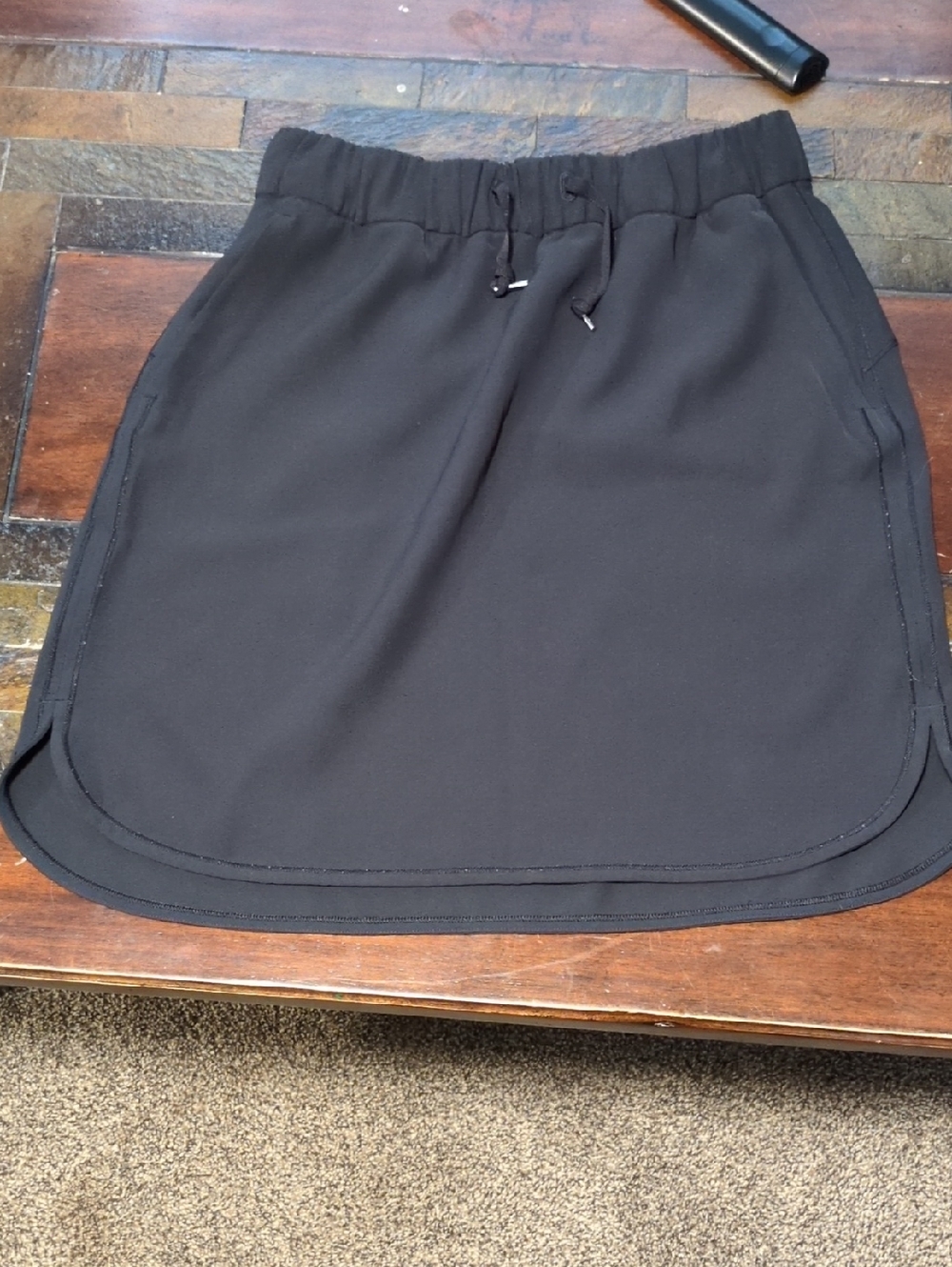 lululemon athletica Black Athletic Skort